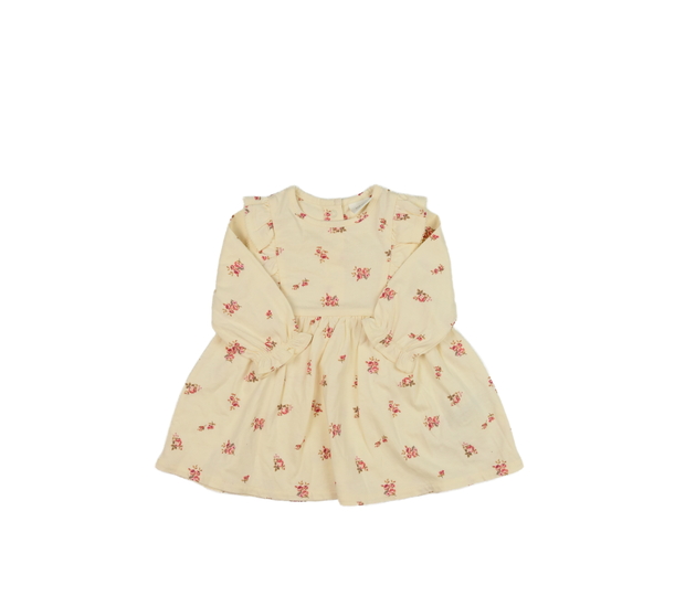 Světlé květinové šaty s volánky Next