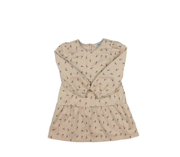 Světlé teplé květinové šaty Primark 