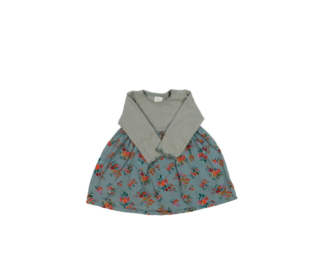 Světlé květinové šaty Next