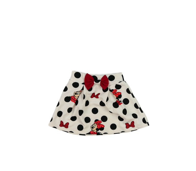 Krémová sukně s mašlí Minnie 