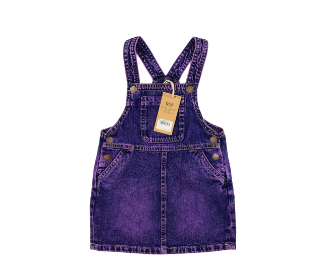 Nové fialové riflové šaty Next