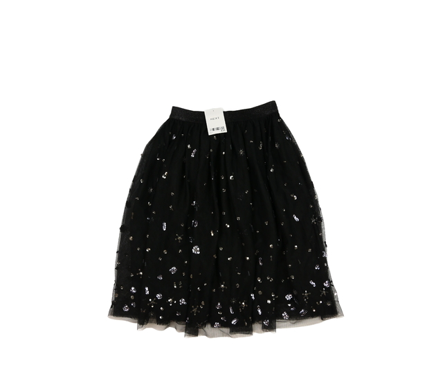 Nová černá bohatá tylová sukně Next