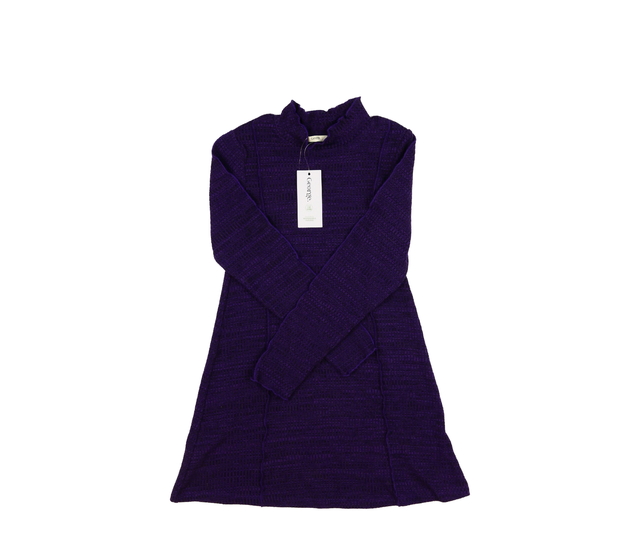 Nové fialové melírované šaty George