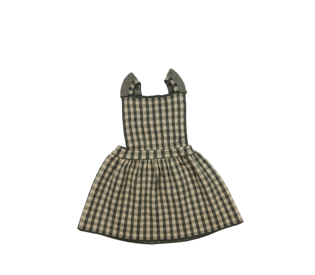 Kostkované teplejší šaty Zara