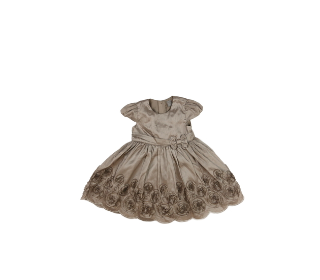 Hnědé společenské šaty Tu 