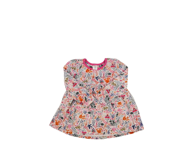 Světlé šaty se zvířátky 