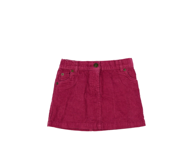 Tmavě růžová manšestrová sukně John Lewis 