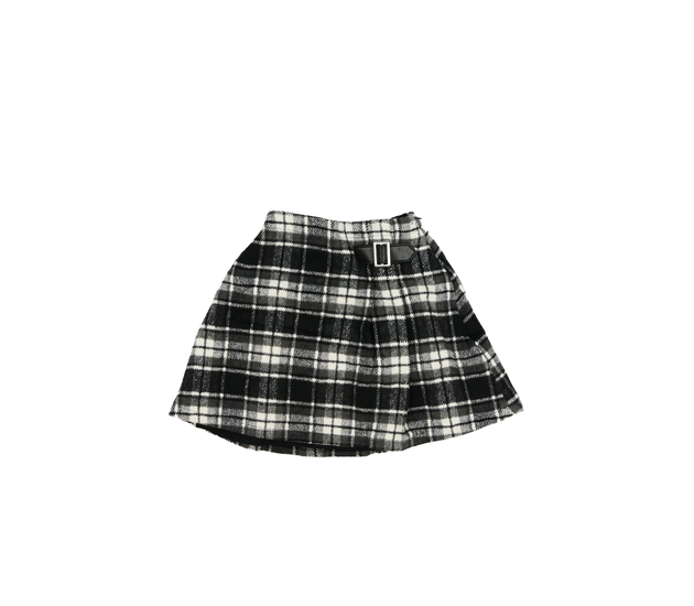 Černo-bílá kostkovaná sukně Next