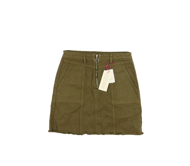 Nová zelená riflová sukně 