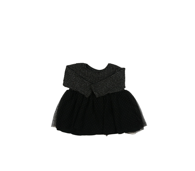 Tmavé šaty s bohatou sukní Zara