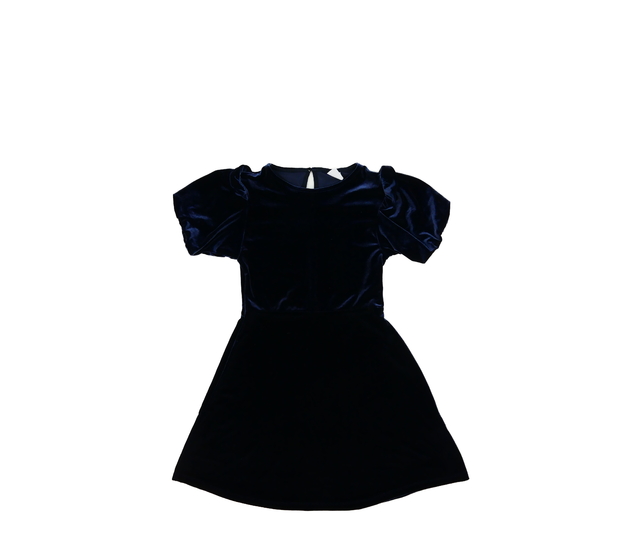 Tmavě modré hebké šaty Zara