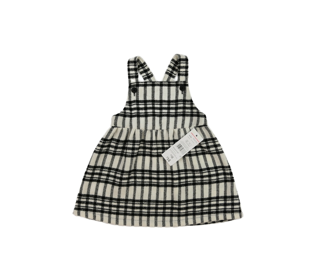 Nové bílo-černé teplejší šaty F&F