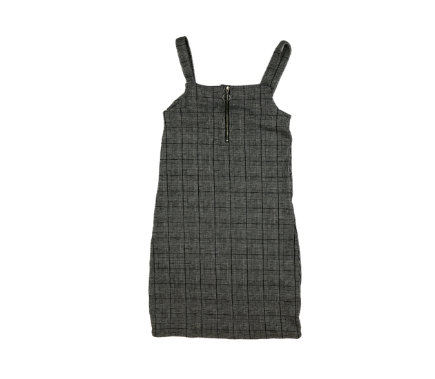 Tmavé pruhované pouzdrové šaty New Look 