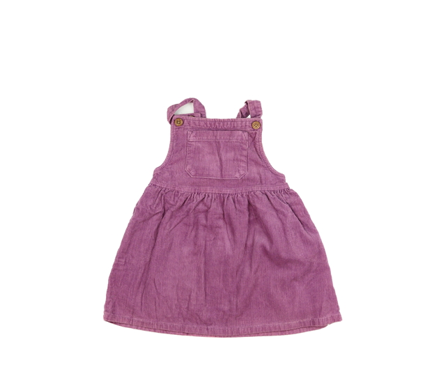 Fialové manšestrové šaty Next