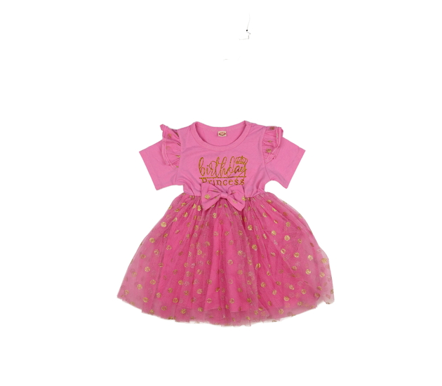 Růžové šaty s bohatou sukní 