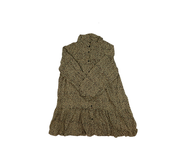 Hnědé lehké košilové šaty Next