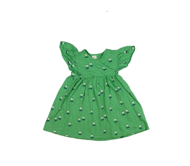 Zelené šaty s květinami Next