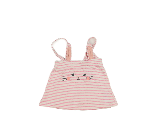 Bílo-růžová sukně se šly a čumáčkem H&M