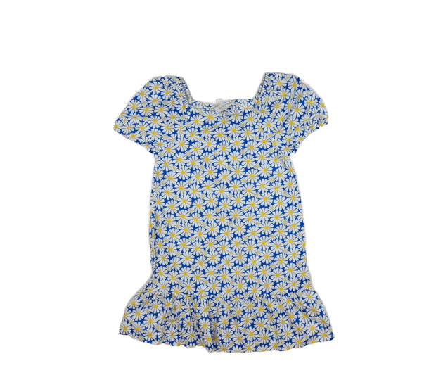 Modré vzdušné šaty s květinami Primark 