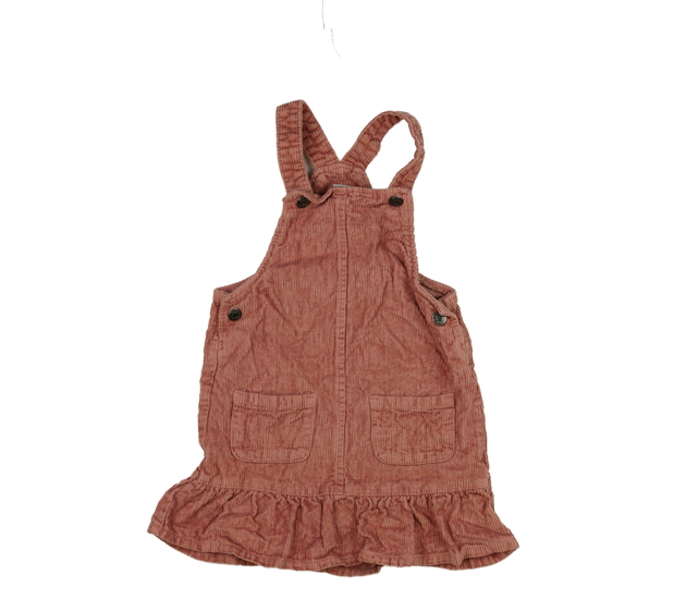 Růžové manšestrové šaty Tu 