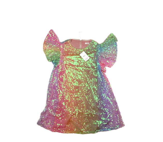 Nové flitrované barevné šaty Next