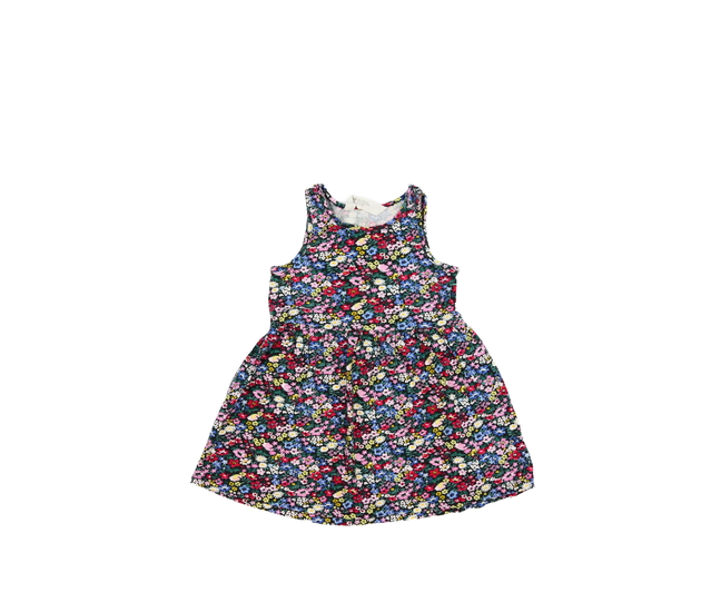 Černé květinové šaty H&M