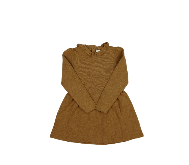 Hnědé svetrové šaty Next
