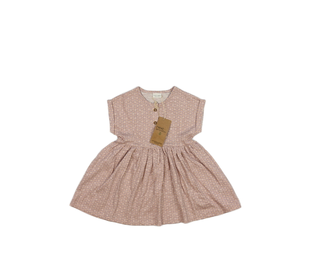 Nové růžové vzorované šaty Next