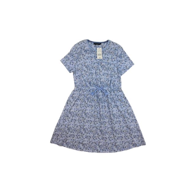 Nové modré květinové šaty George
