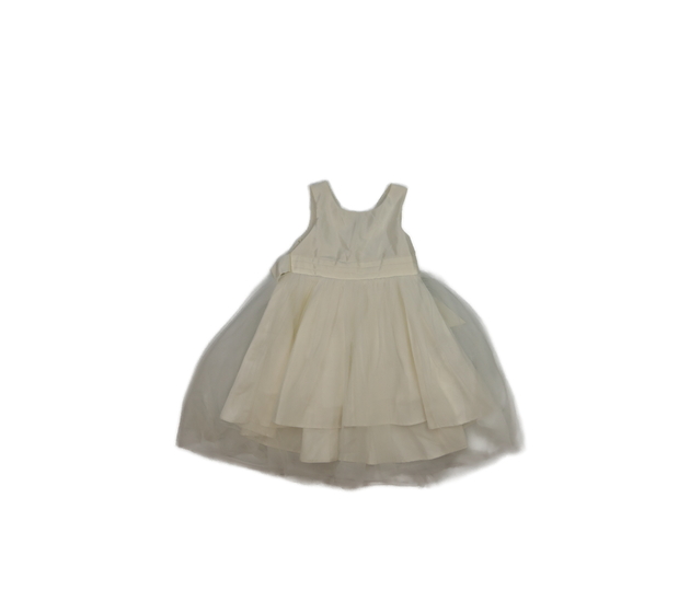 Krémové společenské šaty Next