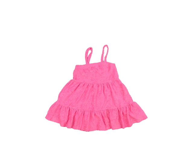 Růžové šaty s ananasy