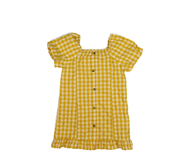 Žluté kostkované šaty Primark 