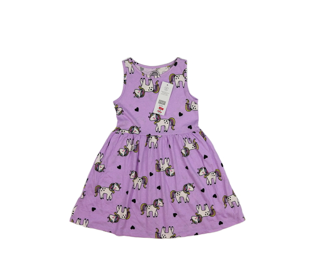Nové krásné fialové šaty s jednorožci F&F