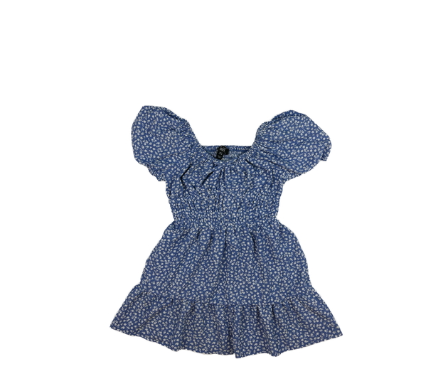 Krásné modré květinové šaty New Look