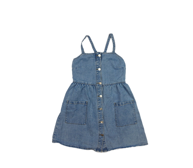 Modré riflové šaty George