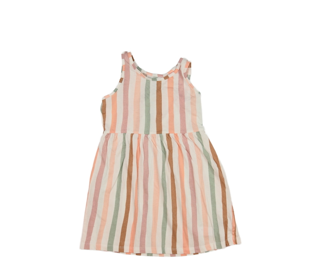 Pastelově pruhované šaty H&M