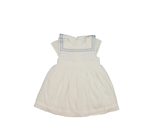 Bílé šaty s límečkem M&S