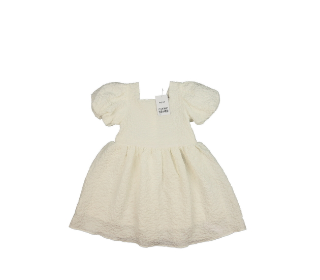 Nové krémové společenské šaty Next