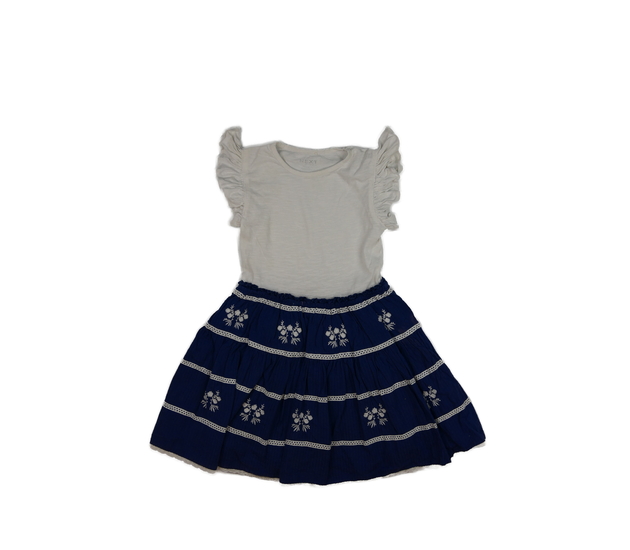 Modro-bílé šaty Next