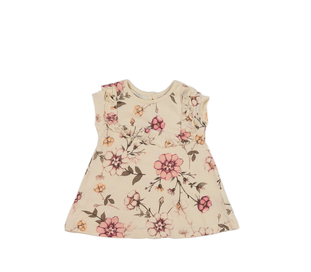 Světlé květinové šaty s volánky George