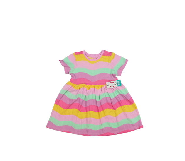 Nové barevně pruhované šaty 