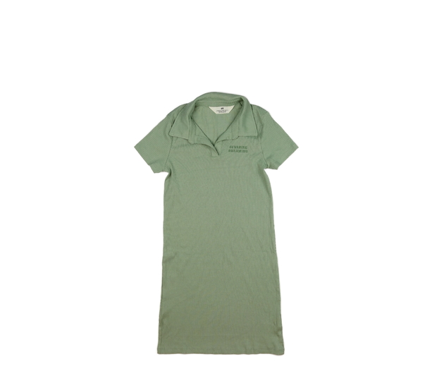 Zelené pouzdrové šaty H&M