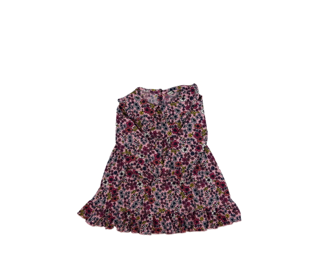 Růžové květinové šaty Tu 