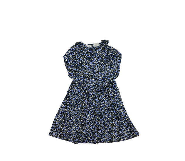 Černé květinové šaty 