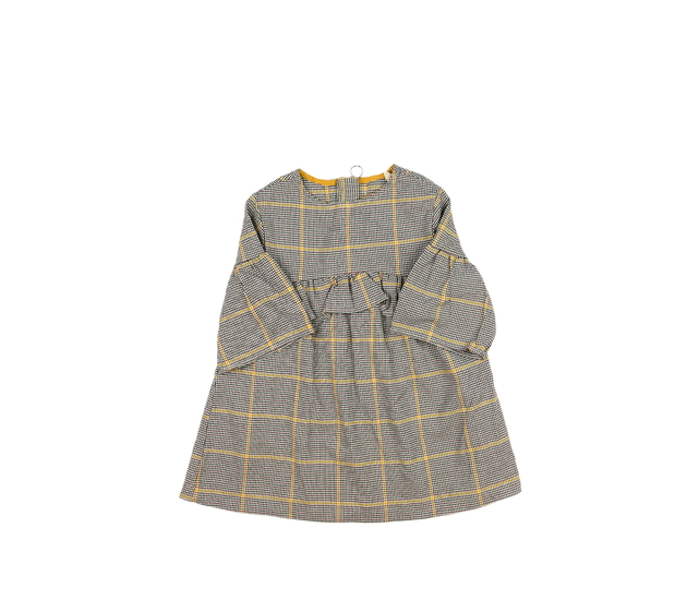 Barevné šaty s volánky Zara