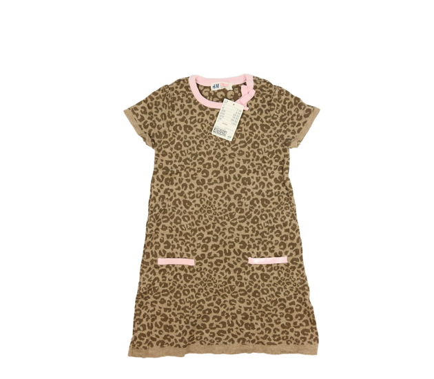 Nové hnědé vzorované šaty H&M