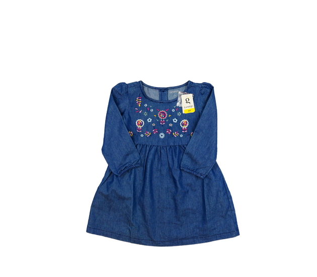 Nové tmavě modré šaty s květinami George