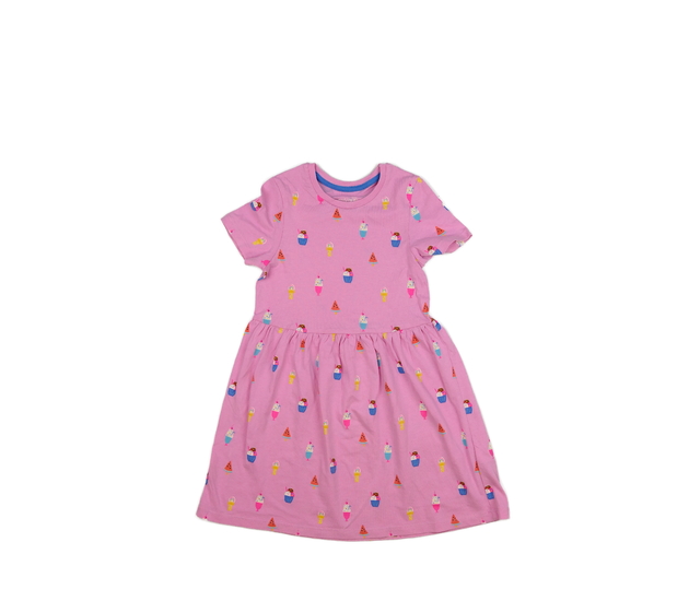 Růžové šaty s ovocem M&S