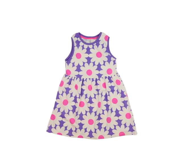 Fialové květinové šaty M&S