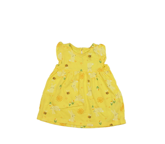 Žluté šaty se zajíčky F&F